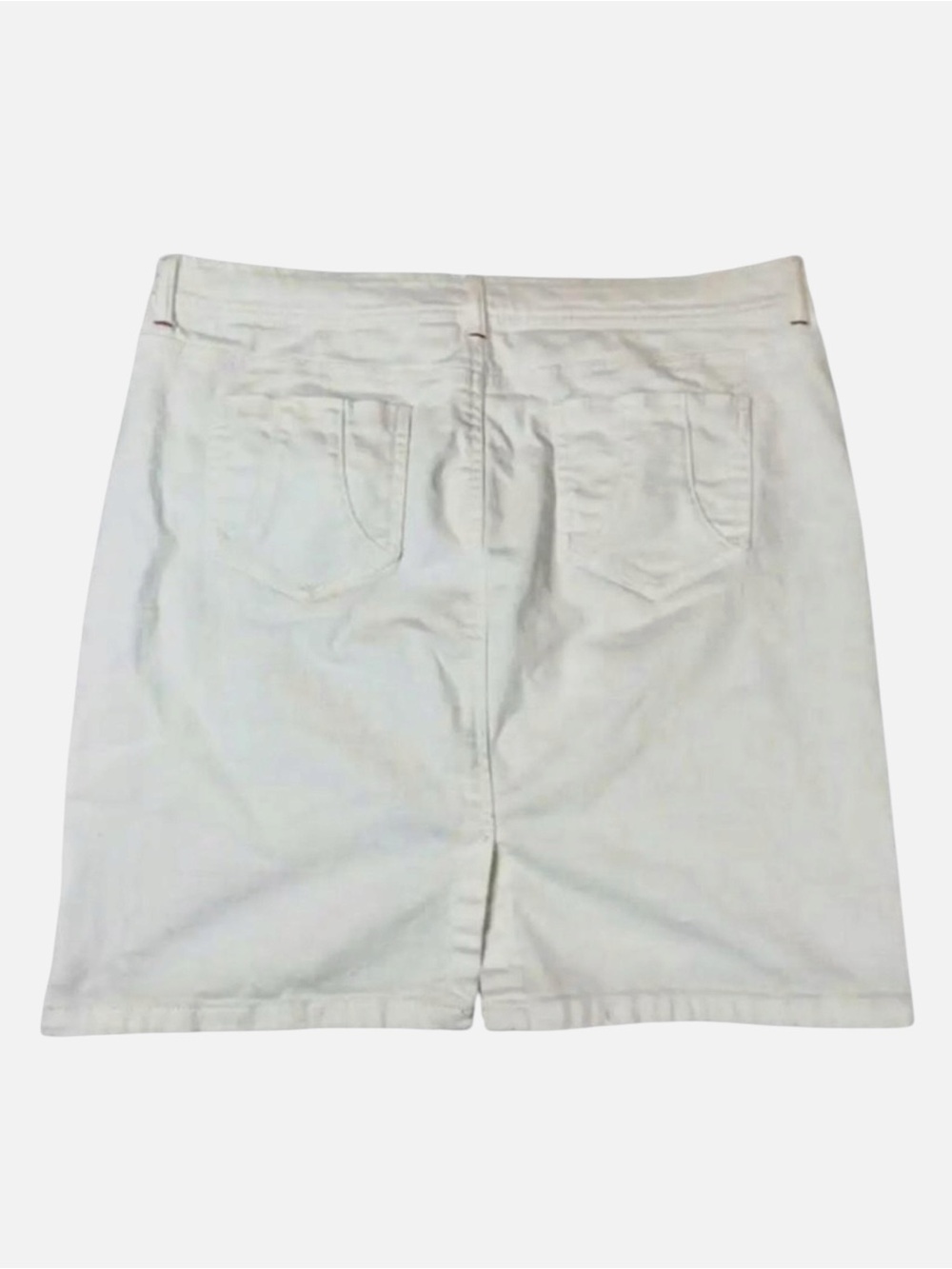 Wrangler White Denim Mini Skirt - Picture 5 of 6